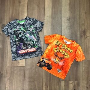 Monster Jam Kids T-Shirt Set 3t